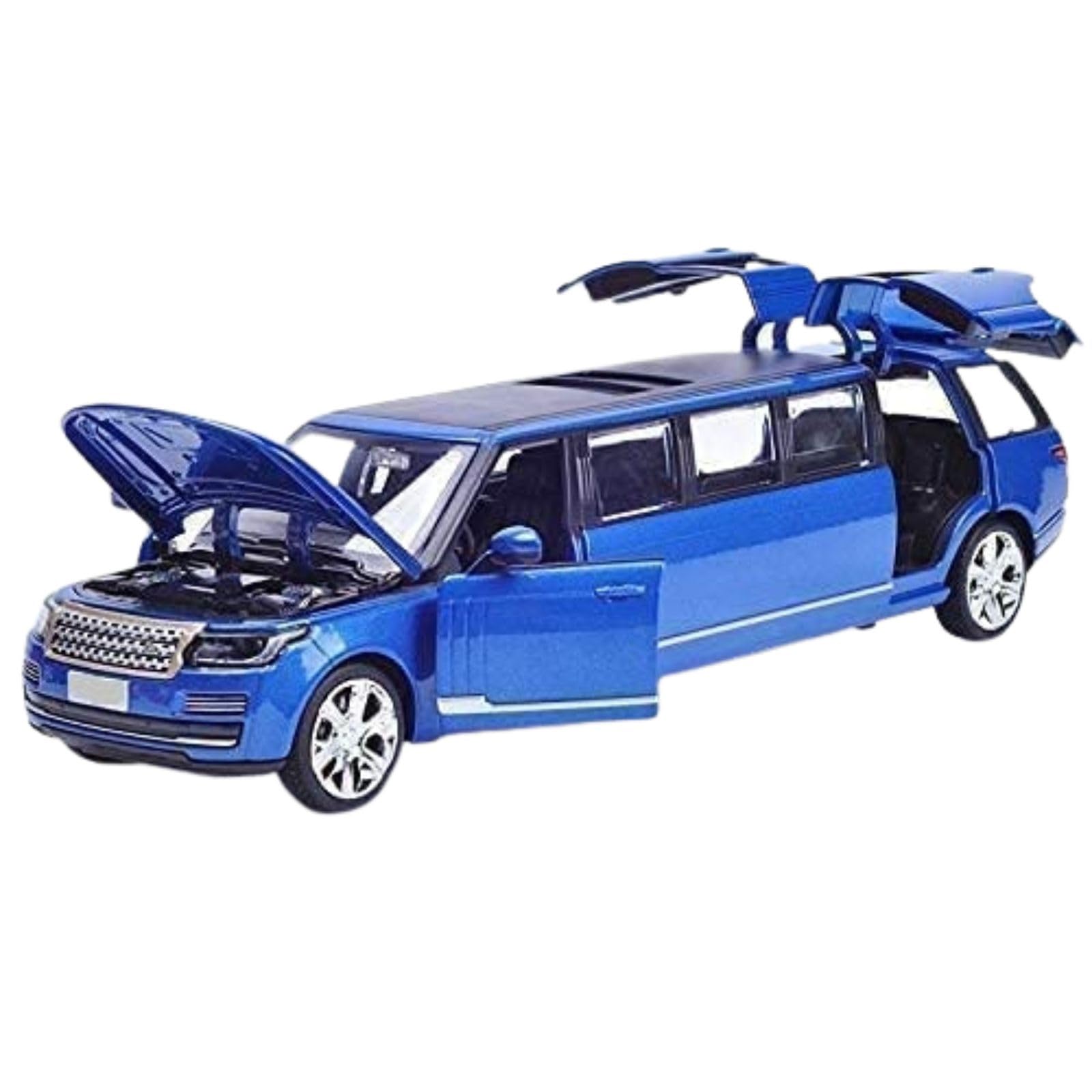 JR INTERNATIONAL Die-Cast Metal Limousine Toy Car – Pull Back